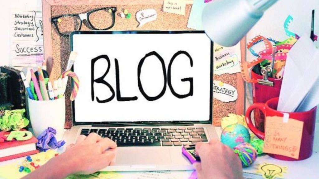 scrivere su un blog