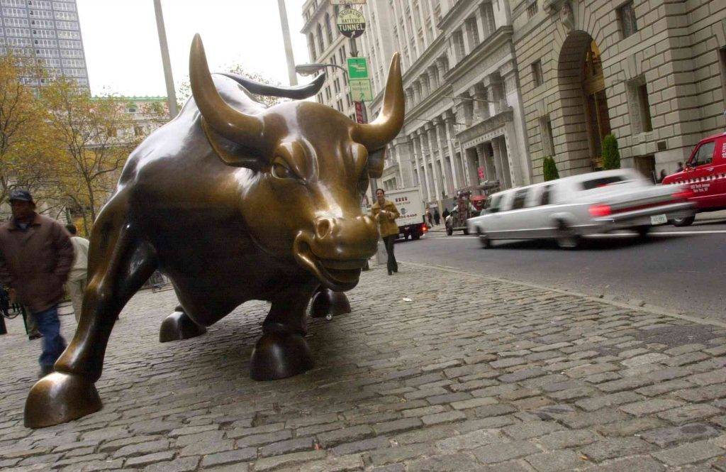 Wall Street Bull: simbolo del trading